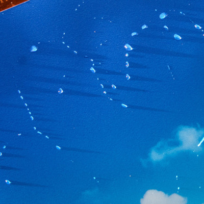 Displaypro Waterproof Outdoor Blue Poster Printing Service