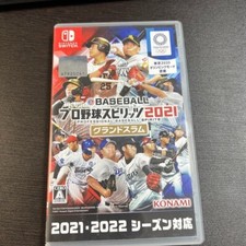 USE NintendoSwitch eBASEBALL Professional Baseball Spirits 2021 Grand Slam
