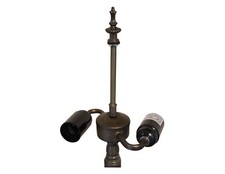 JT Tiffany Stained Glass Victorian Large Shade Floor Lamp Light — image 5