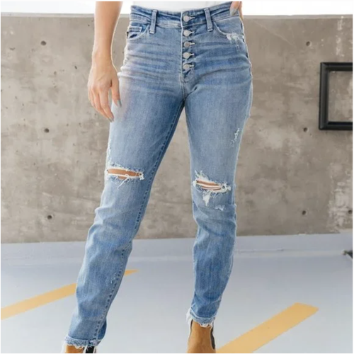 judy blue button fly jeans