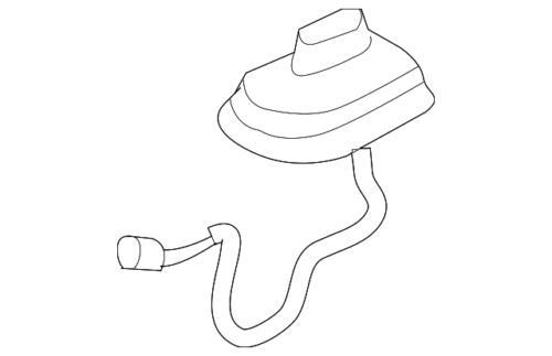 Antena fija para Saab (N/P 22876544)