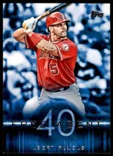 2015 Topps Series 1 Free Agent 40 Albert Pujols F40-1 Los Angeles Angels