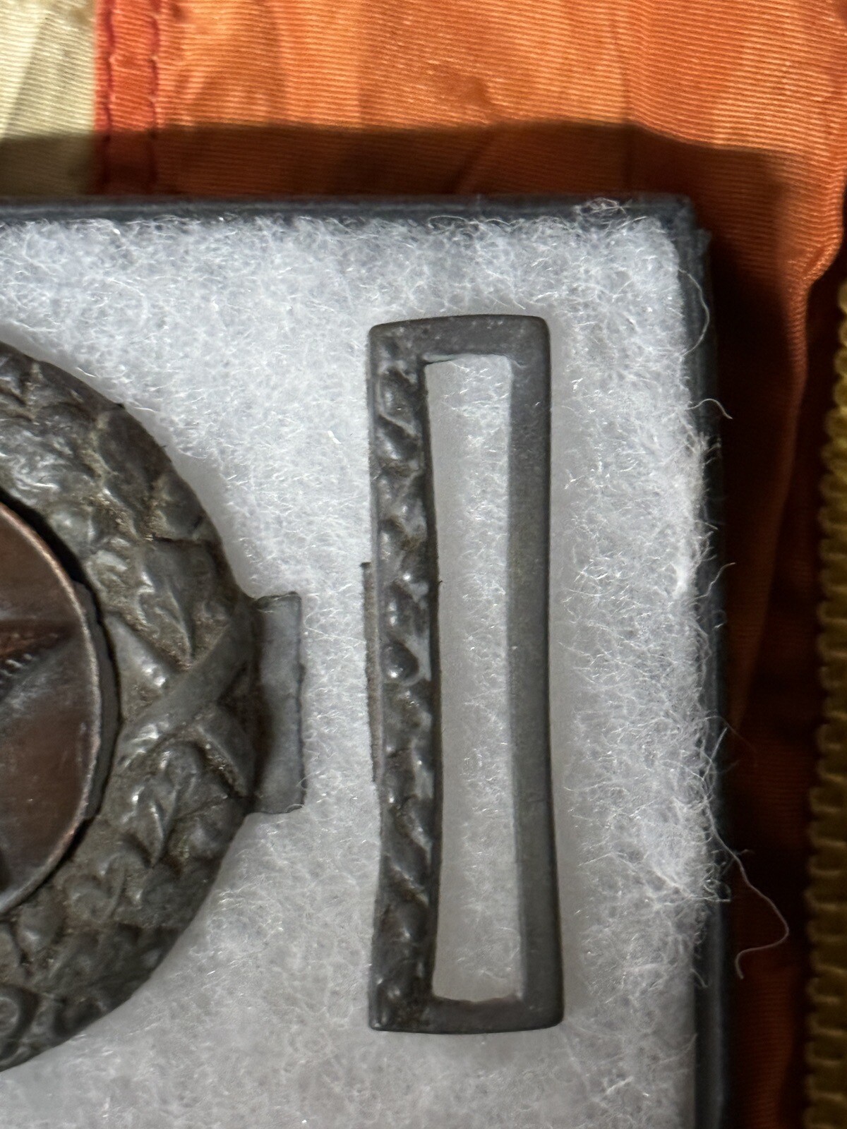 CIVIL WAR CONFEDERATE TEXAS 2-PIECE BELT BUCKLE FOUND NEAR JACKSON