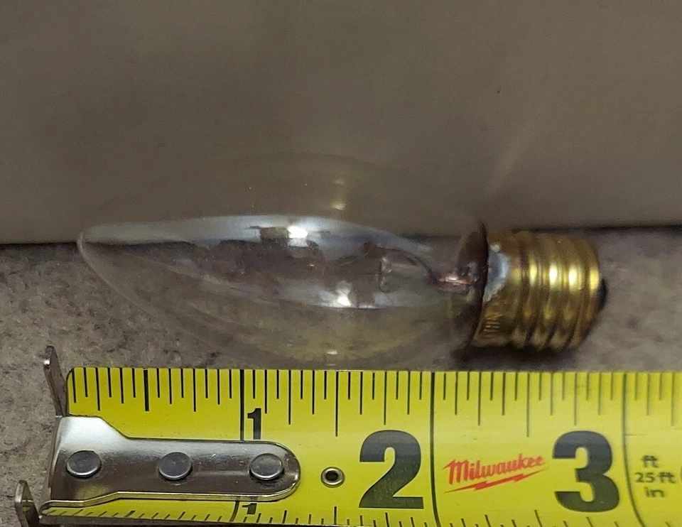 25 - Night Light Candle Clear C9 Bulbs 7 Watt 120V Christmas Tree Bulb Brand New - Image 4 of 4