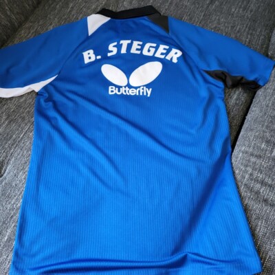 Bastian Steger  Trikot - Matchworn Trikot  signiert  Tischtennis Olympia