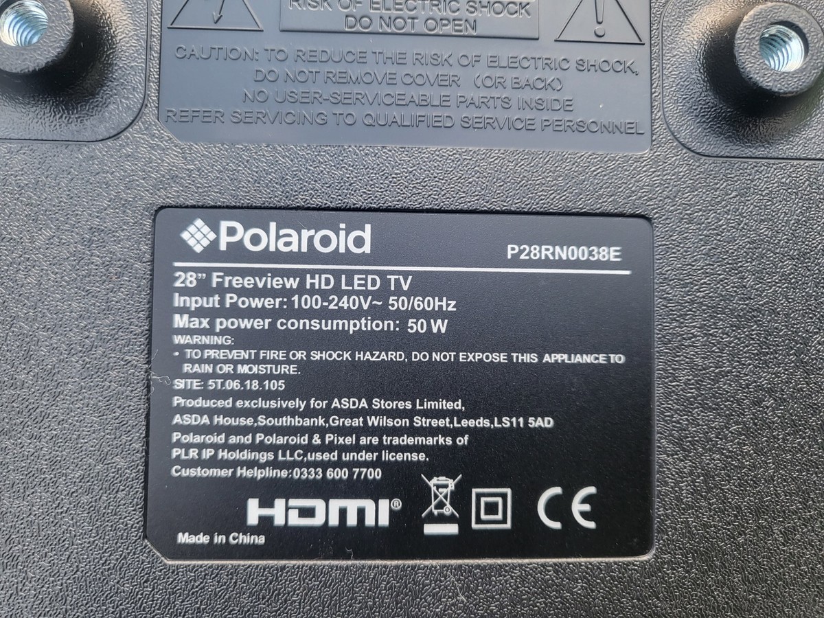 Asda Polaroid 55 Inch Smart Tv Led Tv Polaroid 55 Inch Smart Tv