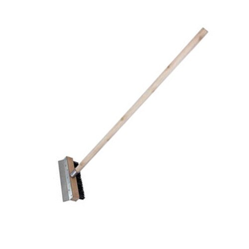Pizza Pan Wire Brush With Handle 38" 965mm - Picture 1 of 1