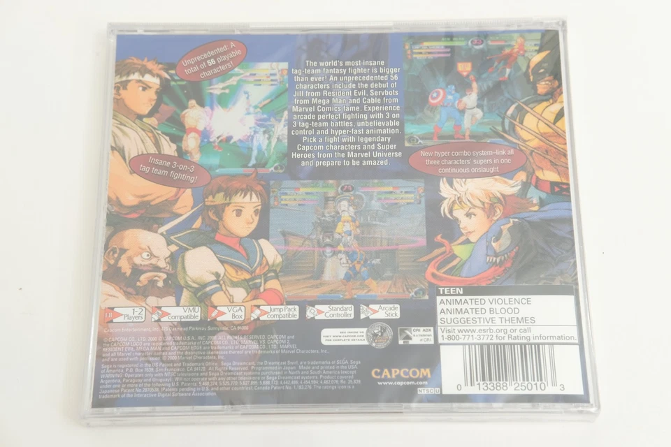 Marvel Vs. Capcom 2 Sega Dreamcast New Factory Sealed - Image 2 of 4