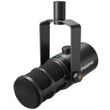 Dynamic USB/XLR Podcast Microphone for Streaming, Recording, and Gaming