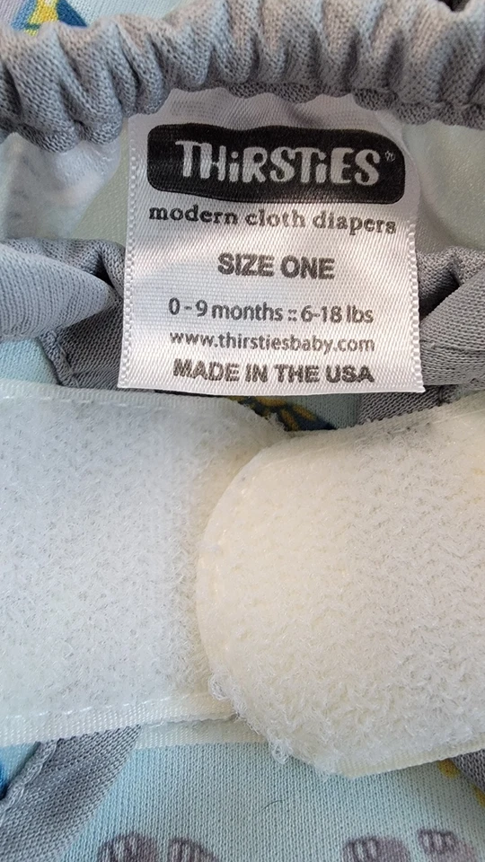 Fundas de pañales Two Thirsties talla 1 nunca usadas Foto 2 de 4
