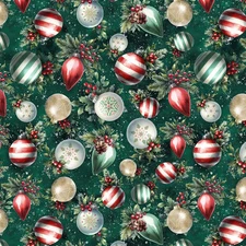 Pine Cozy Tidings from the Cozy Tidings Collection by Hoffman 44" Wide BTY