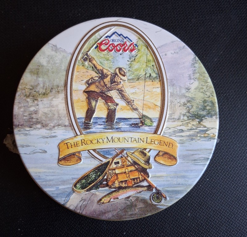 1993, COORS. The Rocky Mountain Legend Coaster Set