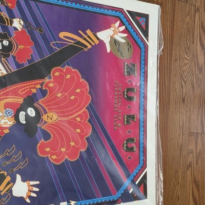 Vintage Poster Zulu Social Aid & Pleasure Club Mardi Gras New