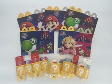 2026 Super Mario Galaxy Happy Meal Boxes set of 6