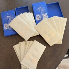 chaumet lunar gold envelopes  (30) with 2 boxes BN
