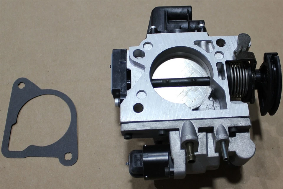 Cuerpo del acelerador 89-91 Grand Am 2,3 L 4 cilindros Beretta Corsica GM 17090054 OEM de fábrica Foto 2 de 4