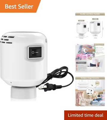 #ad Efficient Household Vacuum Sealer Pump for Clothes and Blankets $21.99