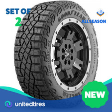 Set Of 2 New Lt 30570r18 Goodyear Wrangler Territory Mt 126r 15i7i