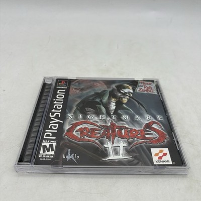 Nightmare Creatures II PS1 PlayStation 1 Complete w/ Manual CIB Tested