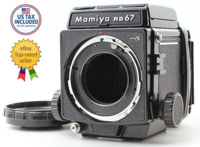 New Seals!【 Near Mint+++ 】 Mamiya RB67 Pro S 6x7 Camera 120 Film Back From JAPAN