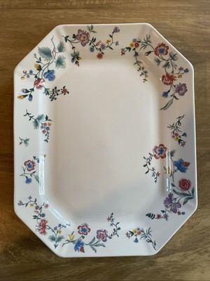 Laura Ashley große Servierschale Platte 40 cm x 32 cm CHINESISCHE SEIDE