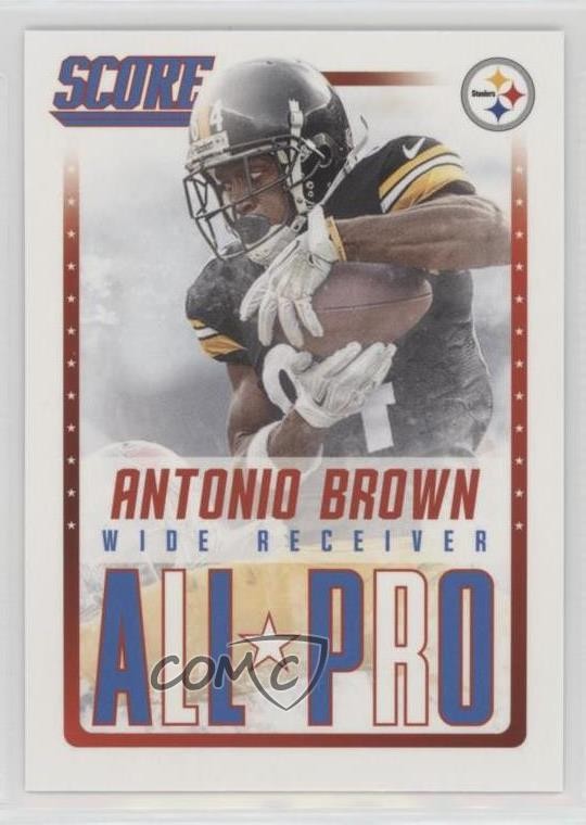 2015 Score All-Pro Glossy Antonio Brown #12 o6n
