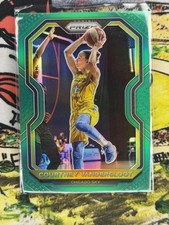 2021 Panini Prizm WNBA #10 Courtney Vandersloot Prizms Green