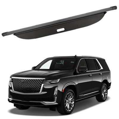 For Cadillac Escalade 21+ Canvas Luggage Cargo Cover Shield Security Trunk Shade