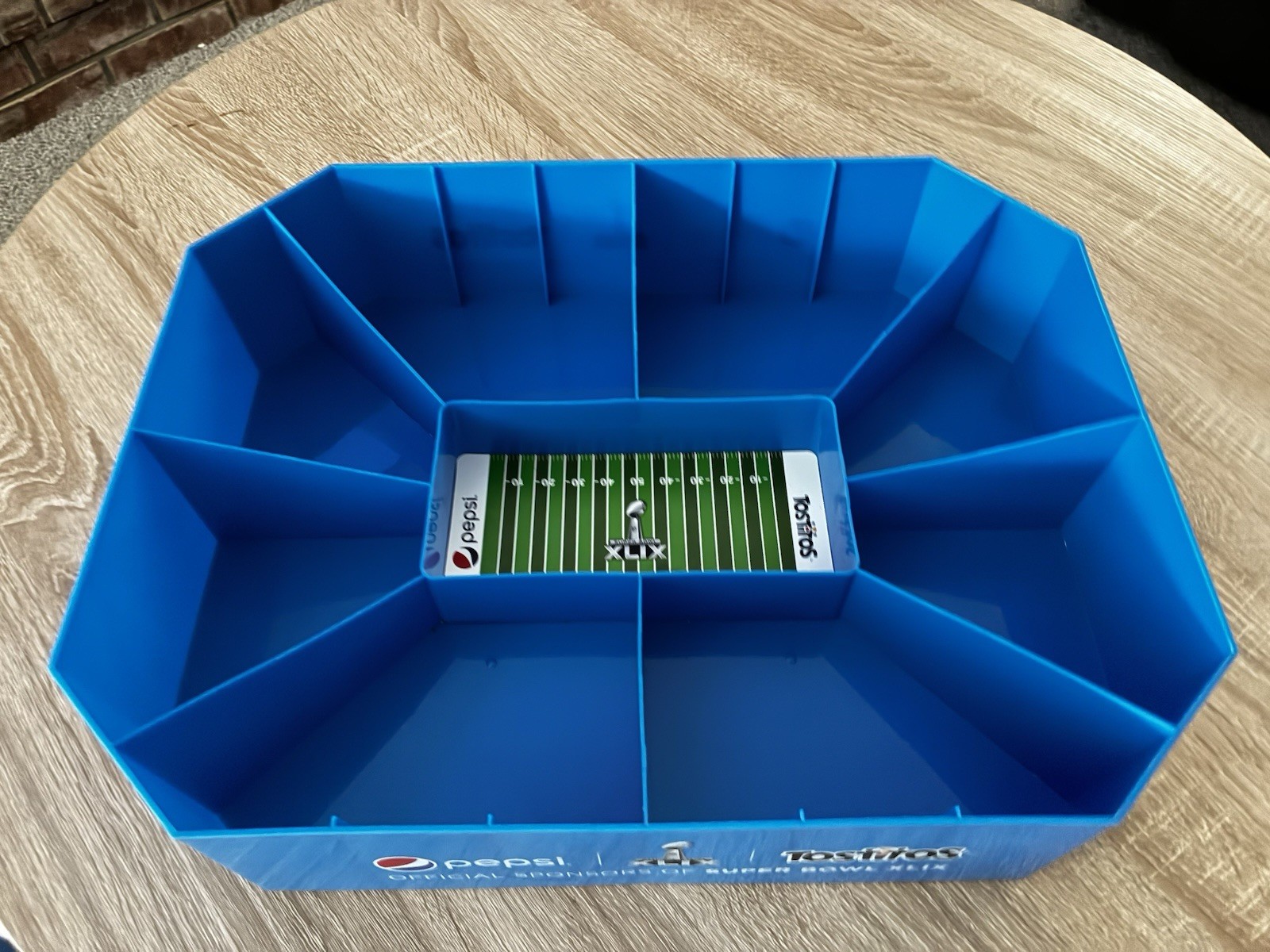Super Bowl Xlix Pepsi Tostitos Snack Stadium Serving Tray