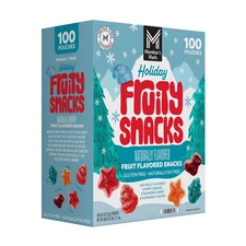 Member's Mark Holiday Fruity Snacks Variety Pack, 0.8 oz., 100 ct.