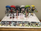 Lego Bionicle sets Mistika (8688-90, 94-96) and Phantoka (8685-87, 91-93)