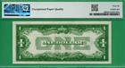 LOW 3 DIGIT UPLADDER SERIAL NUMBER - E 00000456 A - 1928 $1 SC - PMG GEM 66 EPQ — photo 2