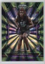 2022 Certified Rookies FOTL FOTL Mirror Green 5/5 Lewis Cine #157 12v9