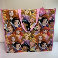 Disney Store Princess Tote Reusable Shopping Bag Gift bag- NEW - LARGE SIZE