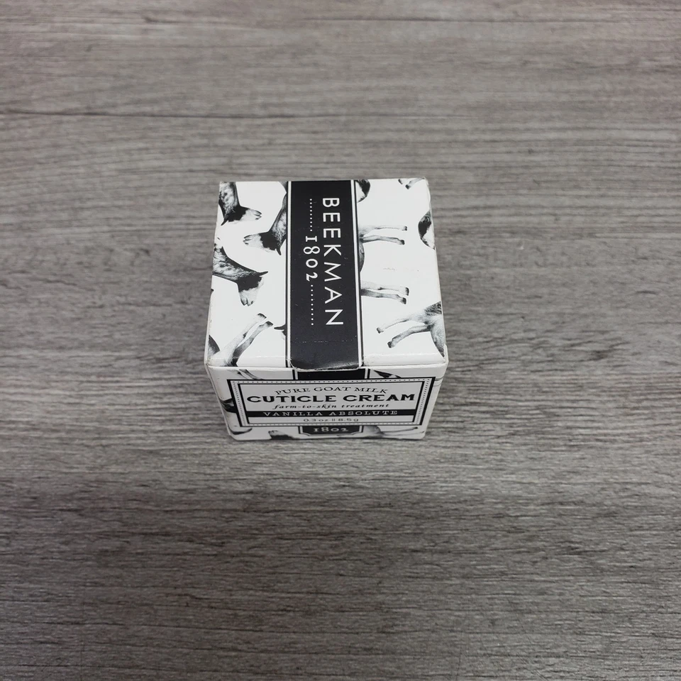 Beekman 1802 Pura Leche de Cabra Cutícula Crema Vainilla Absoluta .3 OZ Nuevo ENVÍO RÁPIDO Foto 2 de 4