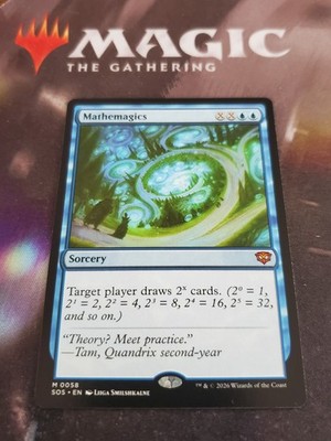 mtg math cards Now that Wizards is pushing math-flavored cards, the new Commander led me to an idea for a new card. : r/mtg