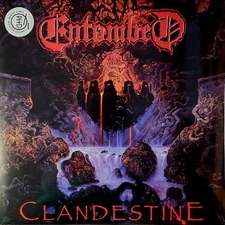 Entombed - Clandestine - 2025 Earache - White Vinyl