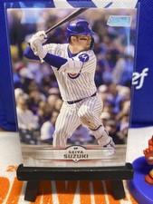 2025 TOPPS STADIUM CLUB BASEBALL SEIYA SUZUKI MEMBERS CHOICE SP #63 CUBS