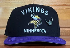 Minnesota Vikings New Era Hat/Cap 59Fifty 2025 Fitted Size 7 3/8 NFL DRAFT W/PIN