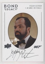 2019 James Bond Collection Tier 1 Jeffrey Wright as Felix Leiter #BLA-2 Auto ob9