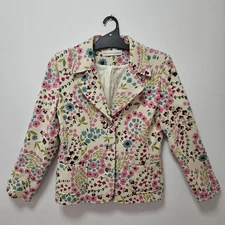 Pantalon Chameleon Vintage Women's Blazer Size 43 Wool Blend Great Condition