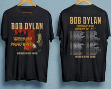 NEW!! Bob Dylan Rough And Rowdy Ways Worldwide Tour 2025 T-shirt