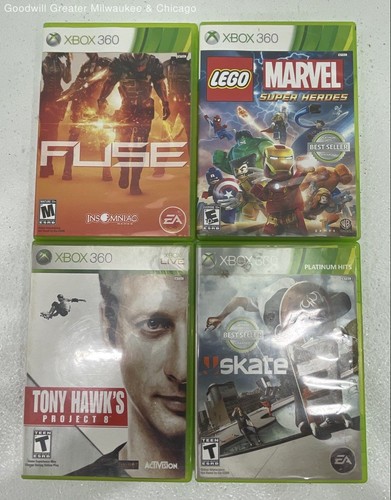 Microsoft Green Bundle Fuse Lego Marvel Super Heroes Tony Hawk Skate 3 ...