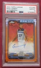 2024-25 Topps Chrome #TCARG Auto Orange - Rudy Gobert - 22/25 - PSA 10 - Twolves