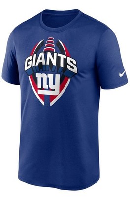 Nike Men's New York Giants Rush Blue Legend Icon T-Shirt Size Large