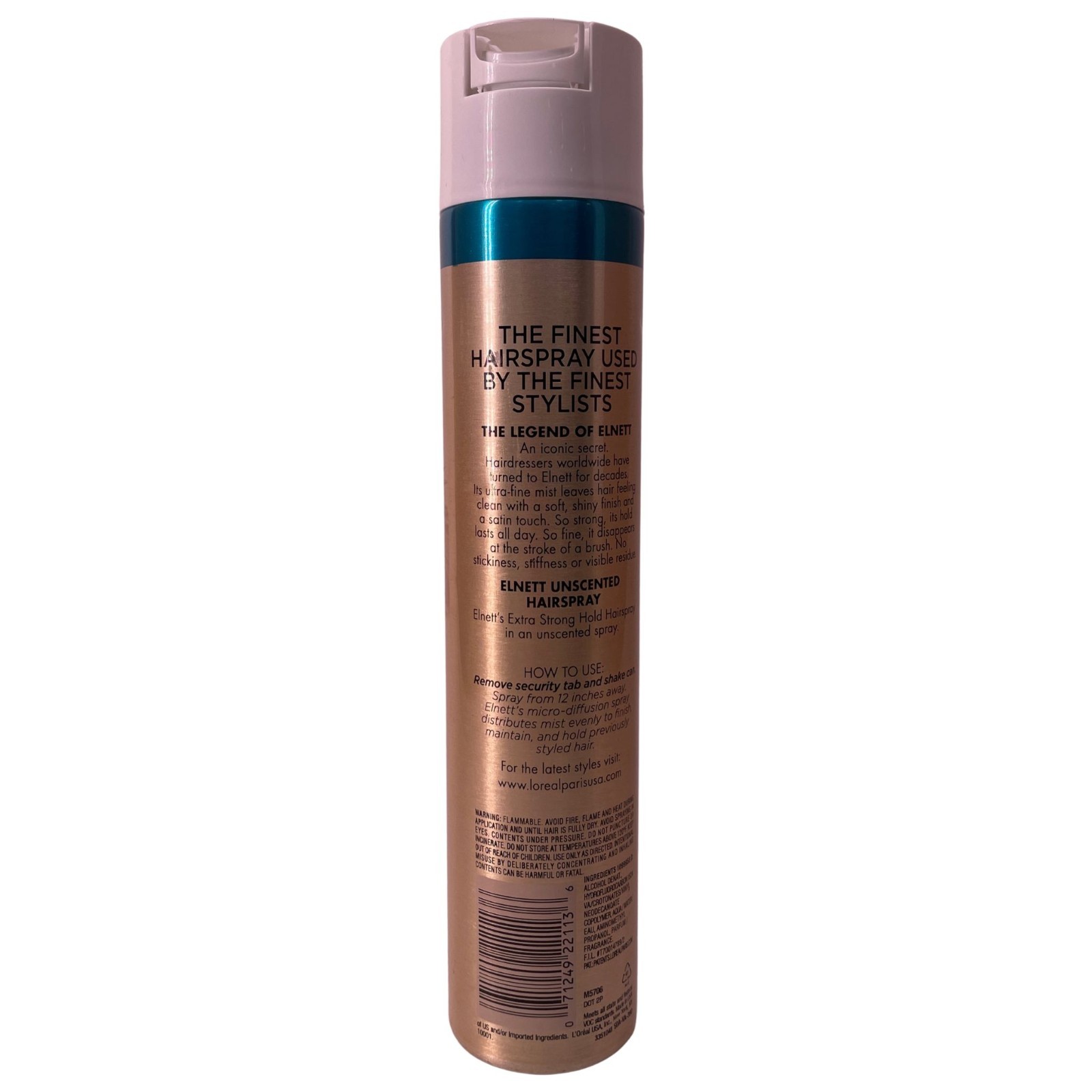 L&rsquo;Oreal Elnett Satin Hairspray Unscented 11oz 1 Pack &ndash; New Sealed