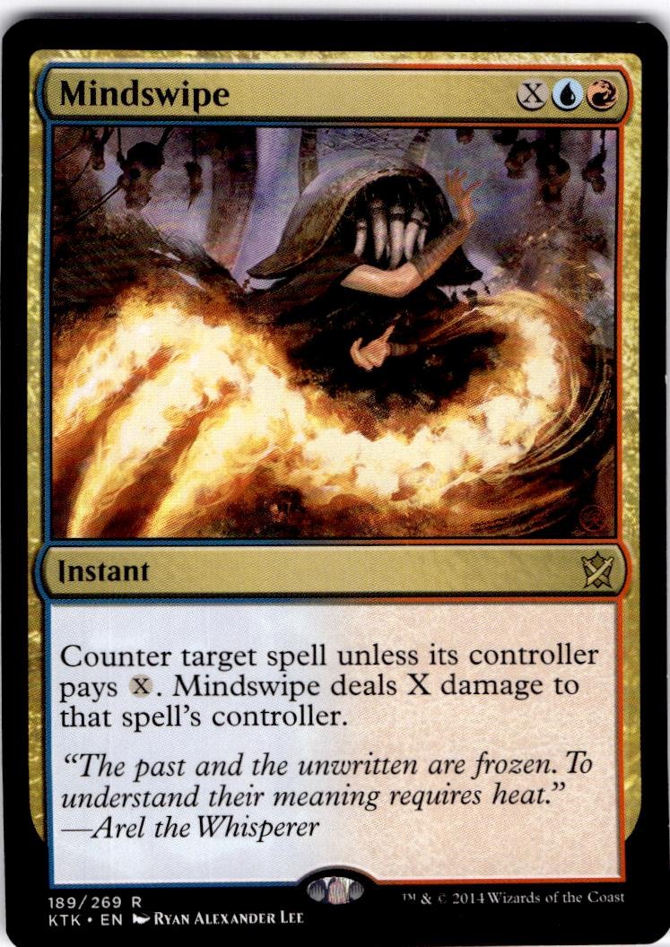 MTG Mindswipe Khans of Tarkir Rare #189