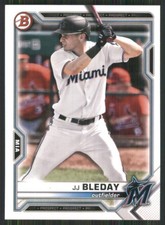 2021 Bowman Draft #BD-17 JJ Bleday Miami Marlins 3629