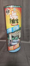 Sun Screen Outdoor Fabric Roll 20' X 6' Heat & Sun Blocker Brown NIP
