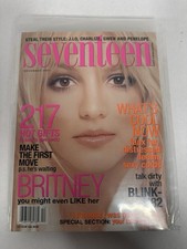 Seventeen Magazine Dec 2001 Edition Britney Spears & Blink 182 Y2K VINTAGE C15